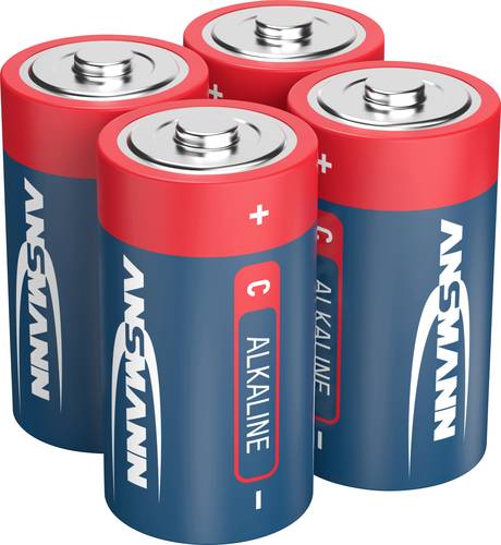 Ansmann LR14 Red-Line Baby (C)-Batterie Alkali-Mangan 1.5V 4St. von Ansmann