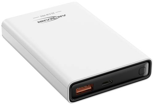 Ansmann PB222PD Powerbank 10000 mAh LiPo USB-A, USB-C® Weiß von Ansmann