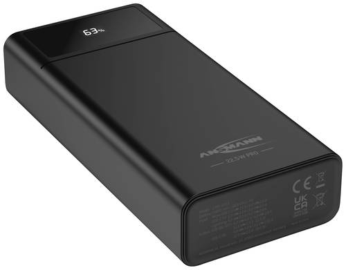 Ansmann PB322PD Powerbank 24000 mAh LiPo USB-A, USB-C® Schwarz von Ansmann