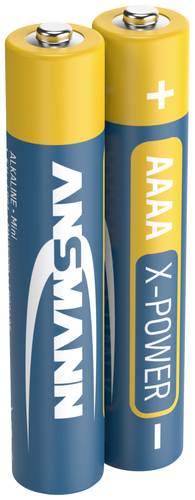 Ansmann X-Power Mini (AAAA)-Batterie Mini (AAAA) Alkali-Mangan 1.5V 2St. von Ansmann