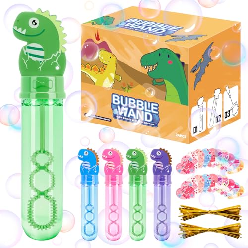 Anstore 24 Stück Seifenblasen Set Kinder, 30ml Dinosaurier Seifenblasen Stäbe Spielzeug mit Liebe Karte Geeignet, Cartoon Bubble Sticks Geschenke für Geburtstag Hochzeit Garten Party(24 Geschenkkarte) Anstore 24 Stück Seifenblasen Set Kinder, 30ml Dinosaurier Seifenblasen Stäbe Spielzeug mit Liebe Karte Geeignet, Cartoon Bubble Sticks Geschenke für Geburtstag Hochzeit Garten Party(24 Geschenkkarte) von Anstore