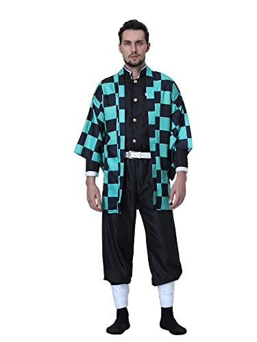 Antbutler Anime Cosplay Costume Kimono Jacket Outfit, Carnival Halloween Costume Outfits for Boys and Men von Antbutler