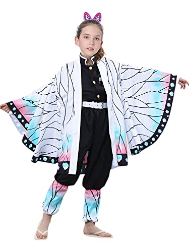 Antbutler Kochou Cosplay Outfit, Halloween Karneval Kostüm Set Anime Cosplay Kostüm für Kinder und Erwachsene von Antbutler