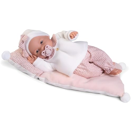 Antonio Juan Bimba Puppen in ihrem Puppenbett mit Sound 37 cm | Ref. 14363 - Kollektion 2024 von Antonio Juan