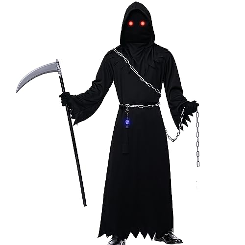 Antsparty Halloween Kostüm Sensenmann Kinder, Kostüm Sensenmann Kinder von Antsparty