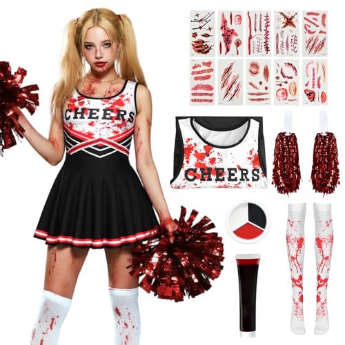 Antsparty Zombie Cheerleader Kostüm für Kinder und Erwachsene Antsparty Zombie Cheerleader Kostüm für Kinder und Erwachsene von Antsparty