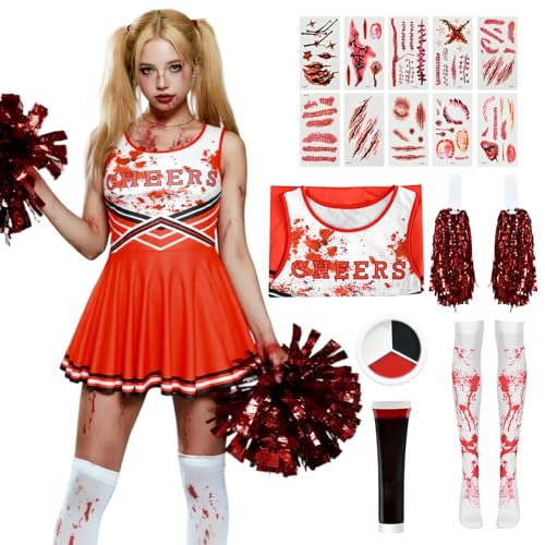 Antsparty Zombie Cheerleader Kostüm für Kinder und Erwachsene Antsparty Zombie Cheerleader Kostüm für Kinder und Erwachsene von Antsparty