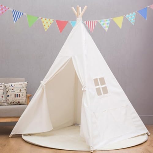 Anttyscar Kinder Tipi Zelt,Sternen klassisches indisches Spielzelt für Kinder,Kinderzelte aus für Mädchen und Jungen mit Tragetasche,faltbares Spielhaus für drinnen oder draußen Anttyscar Kinder Tipi Zelt,Sternen klassisches indisches Spielzelt für Kinder,Kinderzelte aus für Mädchen und Jungen mit Tragetasche,faltbares Spielhaus für drinnen oder draußen von Anttyscar