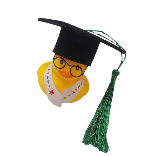 Abschluss-Enten, Abschluss-Enten, Abschluss-Party-Enten - Entenauto Armaturenbrett- - Abschluss-Enten 2024 mit Brille für Armaturenbrett von Anulely