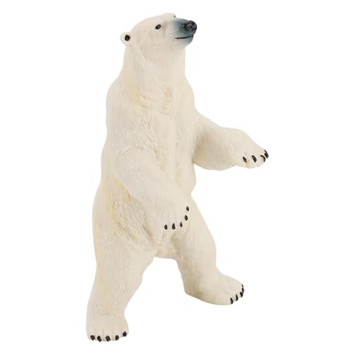 Anulely Eisbär-Statue | Realistisches Modellfigurenmodell | Arktische Tierstatue, Arktis-Bär-Skulptur, stehend, Sammlerfigur, Lernspielzeugmodell Anulely Eisbär-Statue | Realistisches Modellfigurenmodell | Arktische Tierstatue, Arktis-Bär-Skulptur, stehend, Sammlerfigur, Lernspielzeugmodell von Anulely