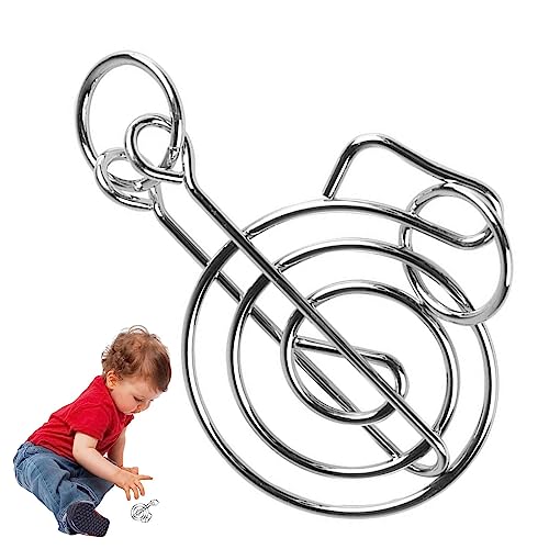 Anulely IQ-Puzzle-Set aus Metall | 8-teiliges Puzzle-Set aus Metalldraht | chinesischer Ring Zauberturm Spielzeug Entriegelungsspiel für Party Gefallen Erwachsene Herausforderung Anulely IQ-Puzzle-Set aus Metall | 8-teiliges Puzzle-Set aus Metalldraht | chinesischer Ring Zauberturm Spielzeug Entriegelungsspiel für Party Gefallen Erwachsene Herausforderung von Anulely