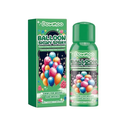 Anulely Latexballon-Glanz-Spray, Ballon-Glanz-Spray, Ballon-Glanz-Spray für ein elegantes glänzendes Finish | Sofortiger Glanz, elegantes Finish, Aufhellend von Anulely