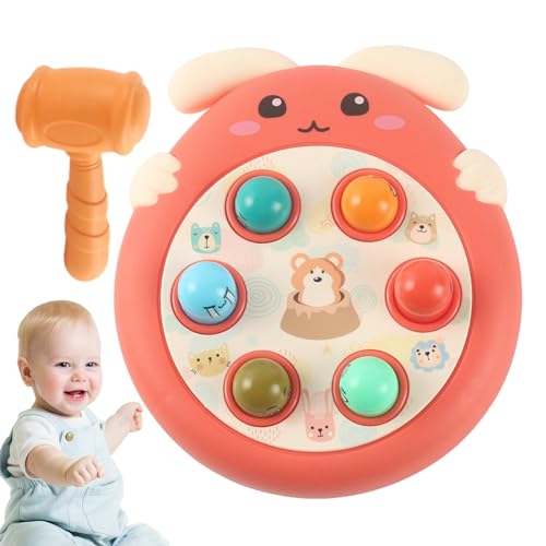 Anulely Schlagen Sie den Maulwurf | Hämmerndes Klangspielzeug, Kaninchen-Spielzeug, Maulwurf-Spielzeug, für Jungen und Mädchen, interaktive Lernspiele für die Entwicklung Anulely Schlagen Sie den Maulwurf | Hämmerndes Klangspielzeug, Kaninchen-Spielzeug, Maulwurf-Spielzeug, für Jungen und Mädchen, interaktive Lernspiele für die Entwicklung von Anulely