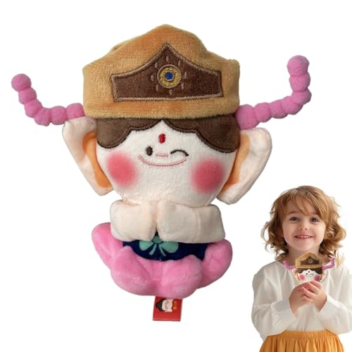 Buddha Puppe Plüsch Weiche Begleitpuppe Dekorative Rucksack Charm 6 Zoll Kulturtasche Zubehör für Geldbörsen Rucksäcke Plüschpuppe Buddha Puppe Plüsch Weiche Begleitpuppe Dekorative Rucksack Charm 6 Zoll Kulturtasche Zubehör für Geldbörsen Rucksäcke Plüschpuppe von Anulely