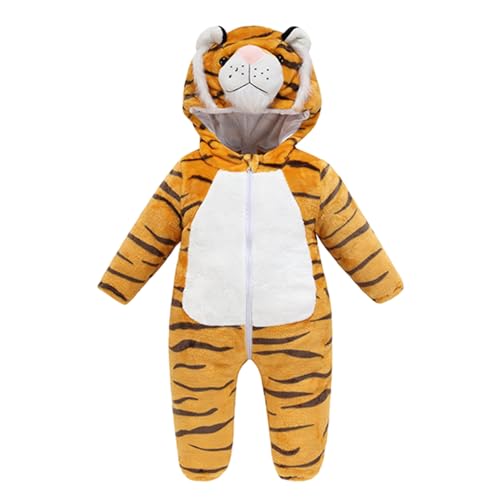 Kleinkinder-Kostüm, warmes und weiches Kostüm für Kleinkinder, Jungen, Halloween, Onesie Kids, Kostüm, Cartoon-Tier-Design, für Party, Festival, Kleidung Anulely von Anulely