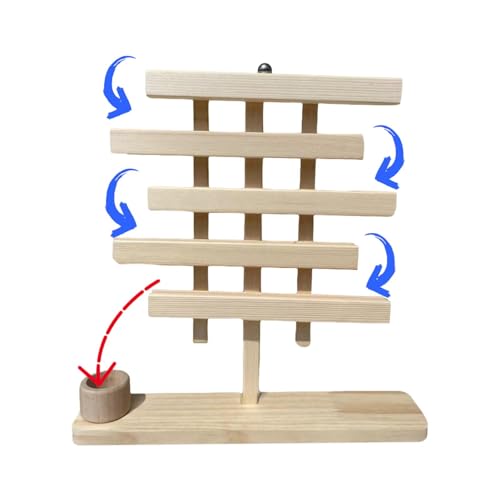 Spielzeug für Kleinkinder Ball Drop, Balltracker aus Holz – Drop Toy Trackers Spielzeug aus Holz | Laufspielzeug, Spielzeug für Mädchen von Anulely