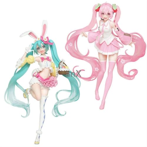 2 Stück 10-17 cm Anime Rosa Hatsune Miku Figuren Rosa Sakura Miku Verpvc Modell Spielzeug Miku Speelgoed Mädchen PVC Figur Spielzeug Kinder Spielzeug 2 Stück 10-17 cm Anime Rosa Hatsune Miku Figuren Rosa Sakura Miku Verpvc Modell Spielzeug Miku Speelgoed Mädchen PVC Figur Spielzeug Kinder Spielzeug von Anyhot