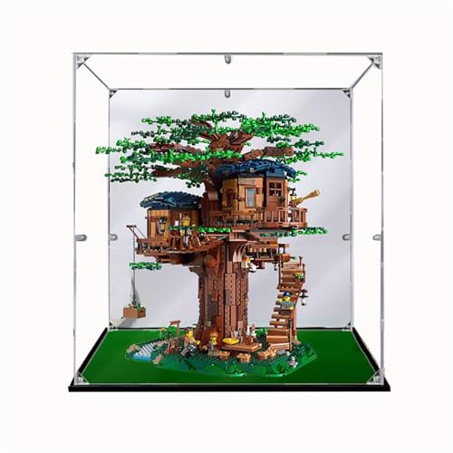 2mm Dicke Vitrine Schaukasten für Baumhaus 21318 - Acryl Vitrine Display Case für Lego 21318 (Nicht Enthalten Modell) von Anyhot