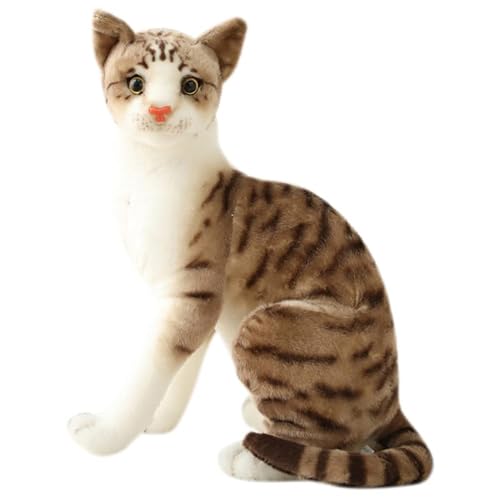 Anyhot 30cm Stofftier Katze Lebensecht Stehend Katz Plüschtier Püppchen Realistische Kuscheltier Plüsch Kätzchen Kuschelige Katz MIAU Spielzeug für Kinder Geschenk Anyhot 30cm Stofftier Katze Lebensecht Stehend Katz Plüschtier Püppchen Realistische Kuscheltier Plüsch Kätzchen Kuschelige Katz MIAU Spielzeug für Kinder Geschenk von Anyhot