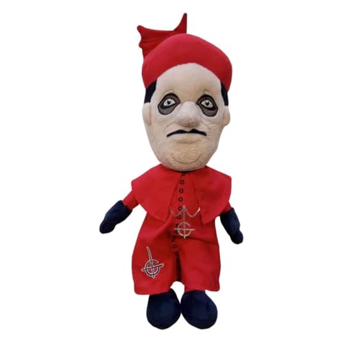 Anyhot Kardinal Kopie Plush Doll,Ghost Cardinal Copy Plushie Toy,Horror Frontman Pillows Collectables Gift for Boys Girls Fans (Color : Red, Size : 24cm) von Anyhot