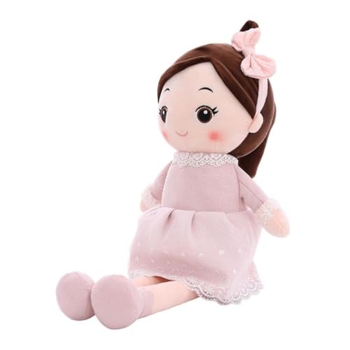Anyhot Stoffpuppe, 40 cm, niedliche Stoffpuppen, Exquisite Stoffpuppe, Spielzeug, Mädchen, Schlafspielzeug, weiche Stoffpuppe, Kissen, Geschenke die Raumdekoration (A) von Anyhot