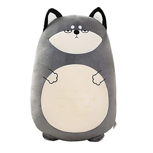 Dinosaurier aus Plüsch, Umarmung, niedlich, Plüschtier, weiches Kissen, Cartoon, Schlafkissen für Kinder (60 cm, Husky) von Anyhot