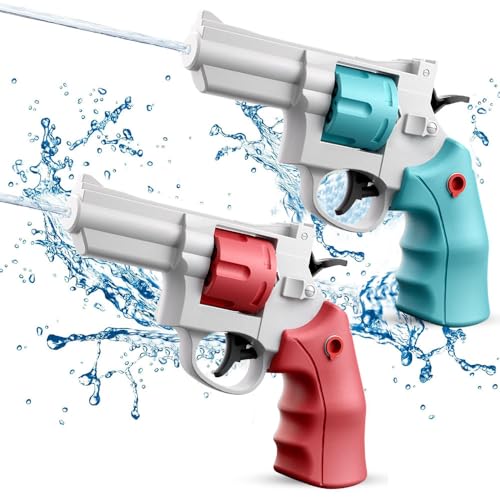 2 Stück Wasserpistole für Kinder,Wasser Spritzpistole Kunststoff,Premium Wasserpistolen Set,Wasserpistole Spielzeug für Kinder,Wasser Spritzpistole für Sommerpartys im Freien 2 Stück Wasserpistole für Kinder,Wasser Spritzpistole Kunststoff,Premium Wasserpistolen Set,Wasserpistole Spielzeug für Kinder,Wasser Spritzpistole für Sommerpartys im Freien von Anyingkai