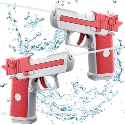 2 Stück Wasserpistole für Kinder,Wasser Spritzpistole Kunststoff,Premium Wasserpistolen Set,Wasserpistole Spielzeug für Kinder,Wasser Spritzpistole für Sommerpartys im Freien 2 Stück Wasserpistole für Kinder,Wasser Spritzpistole Kunststoff,Premium Wasserpistolen Set,Wasserpistole Spielzeug für Kinder,Wasser Spritzpistole für Sommerpartys im Freien von Anyingkai