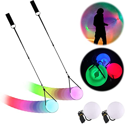 Anyingkai LED Poi Bälle,Led Glow Poi Kugeln,2 PCS Led Glow Poi Balls,Jonglierbälle Leuchtend,Poi Kinder Set,POI Jonglierbälle,Poi Bälle Kinder,POI Spielzeug,Leucht Pois Anyingkai LED Poi Bälle,Led Glow Poi Kugeln,2 PCS Led Glow Poi Balls,Jonglierbälle Leuchtend,Poi Kinder Set,POI Jonglierbälle,Poi Bälle Kinder,POI Spielzeug,Leucht Pois von Anyingkai