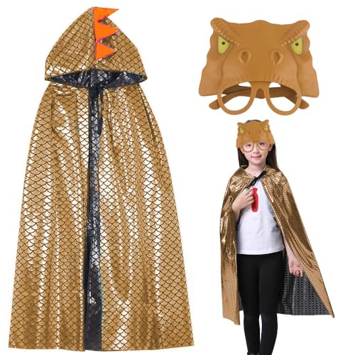 Dinosaurier umhang kinder,Dinosaurier cape mit Maske,Dinosaurier Kostüm Fasching,Dinosaurier kostüm umhang kinder,Dinosaurier umhang kostüm,Drachen kostüm kinder jungen,Geeignet für Höhe 100-150cm Dinosaurier umhang kinder,Dinosaurier cape mit Maske,Dinosaurier Kostüm Fasching,Dinosaurier kostüm umhang kinder,Dinosaurier umhang kostüm,Drachen kostüm kinder jungen,Geeignet für Höhe 100-150cm von Anyingkai