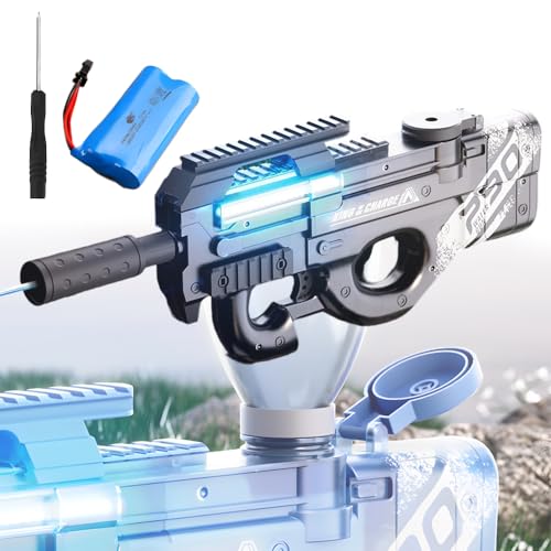 Elektrische Wasserpistole Mit Blitzeffekten,Spritzpistole Automatik,Elektrische Wasserspritzpistole,Water Gun Electric,Wasser Pistole elektrisch,Wassergewehr für Sommer Draussen Pool Strand Party Elektrische Wasserpistole Mit Blitzeffekten,Spritzpistole Automatik,Elektrische Wasserspritzpistole,Water Gun Electric,Wasser Pistole elektrisch,Wassergewehr für Sommer Draussen Pool Strand Party von Anyingkai