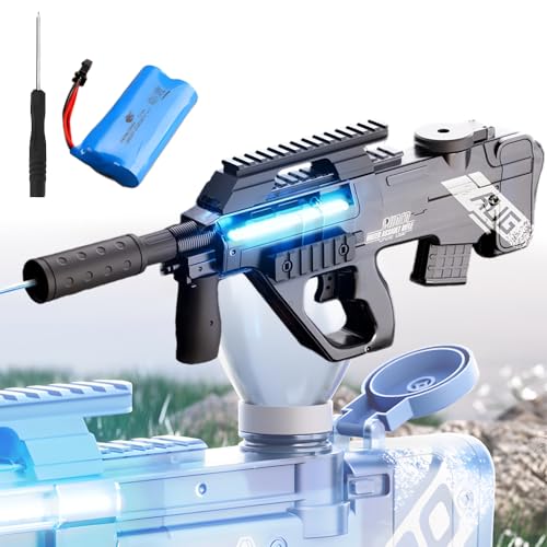 Elektrische Wasserpistole Mit Blitzeffekten,Spritzpistole Automatik,Elektrische Wasserspritzpistole,Water Gun Electric,Wasser Pistole elektrisch,Wassergewehr für Sommer Draussen Pool Strand Party Elektrische Wasserpistole Mit Blitzeffekten,Spritzpistole Automatik,Elektrische Wasserspritzpistole,Water Gun Electric,Wasser Pistole elektrisch,Wassergewehr für Sommer Draussen Pool Strand Party von Anyingkai