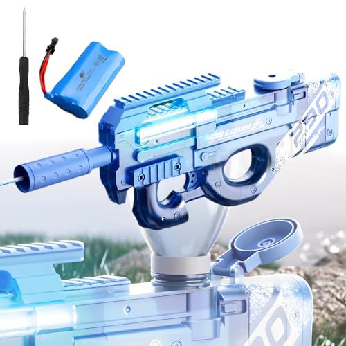 Elektrische Wasserpistole Mit Blitzeffekten,Spritzpistole Automatik,Elektrische Wasserspritzpistole,Water Gun Electric,Wasser Pistole elektrisch,Wassergewehr für Sommer Draussen Pool Strand Party Elektrische Wasserpistole Mit Blitzeffekten,Spritzpistole Automatik,Elektrische Wasserspritzpistole,Water Gun Electric,Wasser Pistole elektrisch,Wassergewehr für Sommer Draussen Pool Strand Party von Anyingkai