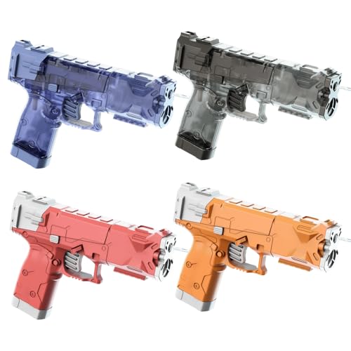Wasserpistole Spielzeug für Kinder,4 Stück Wasserspritzpistole Klein,Mini Wasserpistolen,Premium Wasserpistolen Set,Wasser Spritzpistole Kunststoff,Wasser Spritzpistole für Sommerpartys im Freien Wasserpistole Spielzeug für Kinder,4 Stück Wasserspritzpistole Klein,Mini Wasserpistolen,Premium Wasserpistolen Set,Wasser Spritzpistole Kunststoff,Wasser Spritzpistole für Sommerpartys im Freien von Anyingkai