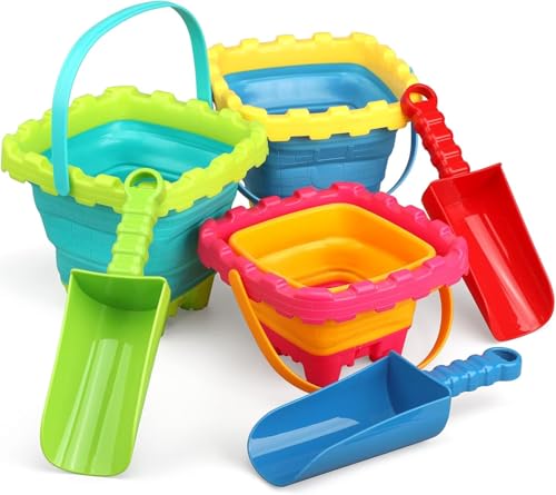 Groß Sandburg Strandeimer Spielzeug Schieben Set,Bunte Sand Strand Eimer für Kinder, Kleinkinder, draußen, Sandkasten, Sandburg förmiger Eimer mit Netztasche,Schnee, Hinterhof Kein Blue Yellow 7-PCS Groß Sandburg Strandeimer Spielzeug Schieben Set,Bunte Sand Strand Eimer für Kinder, Kleinkinder, draußen, Sandkasten, Sandburg förmiger Eimer mit Netztasche,Schnee, Hinterhof Kein Blue Yellow 7-PCS von Anzmtosn