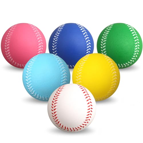Schaumstoff-Baseball, Fidget-Stressball, Sport, Quetschbälle für Kinder und Erwachsene, Mini-Stressabbau-Bälle aus Schaumstoff, kleine weiche Bälle für drinnen und draußen, Strumpffüller, Geschenk für Schaumstoff-Baseball, Fidget-Stressball, Sport, Quetschbälle für Kinder und Erwachsene, Mini-Stressabbau-Bälle aus Schaumstoff, kleine weiche Bälle für drinnen und draußen, Strumpffüller, Geschenk für von Anzmtosn