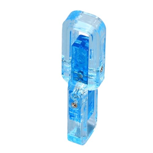 Aoaoy Fidget Slider Toy Children Tragbare Rotierende Plastik -Mini -Schieberchen Spielzeug Tragbare Dekompression Spielzeuggeschenk für die Heimschule (Blau) von Aoaoy