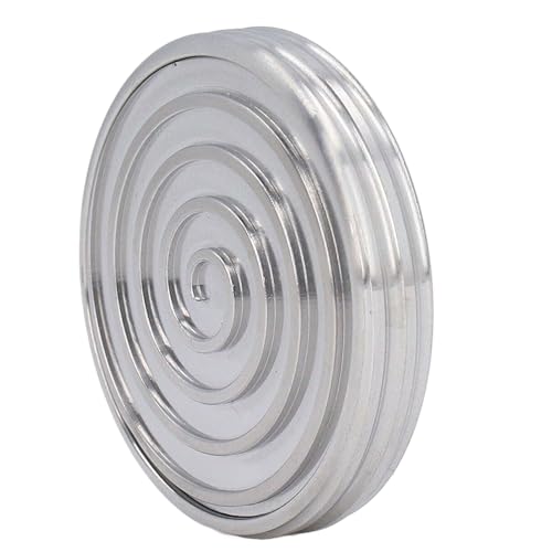 Aoaoy Fingerspitzenmetallspielzeug für Stressabbau und Dekompression, Geeignet für Alle Altersgruppen, Entspannungsspielzeug Schreibtisch & Desktop (Edelstahl) von Aoaoy