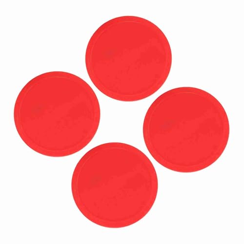 Aoaoy Hockey-Pucks, 4 Stück, Kunststoff, Luft-Eishockey-Pucks, Austauschbar, für Tischspielgeräte (#3) von Aoaoy