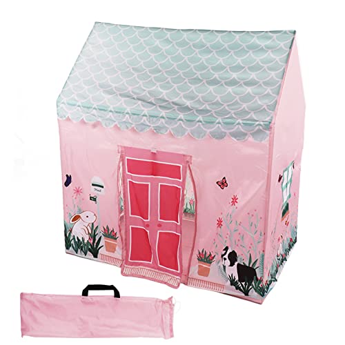 Aoaoy Kinder Spielen Zeltspielzeug für Kleinkinder mit Cartoon Tiermuster Prinzessin Girl Castle Game, Large Pink Girls Prinzessin Zeltspielhaus mit Tür für Kinder Innen Im Aoaoy Kinder Spielen Zeltspielzeug für Kleinkinder mit Cartoon Tiermuster Prinzessin Girl Castle Game, Large Pink Girls Prinzessin Zeltspielhaus mit Tür für Kinder Innen Im von Aoaoy
