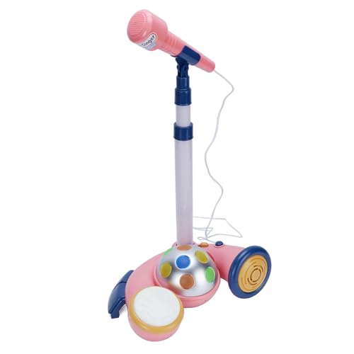 Aoaoy Kindermikrofon mit Stand, Klangverstärkung, Frühes Lernen, Karaoke -Maschine mit Mikrofon für Musikalischen Spaß, Wachstum von Aoaoy