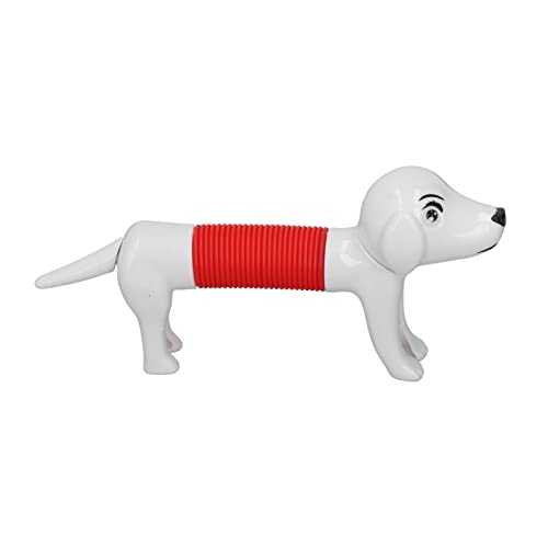 Aoaoy Popping Tube Fidget Toy Dog Design Bunte Flexible Stretchrohr für (#1) von Aoaoy