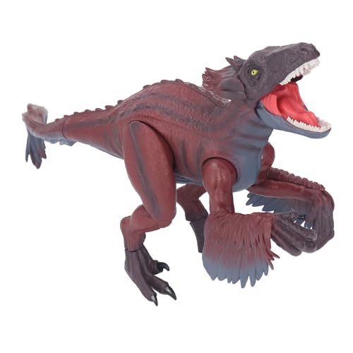 Aoaoy Realistisches Spielzeugspielzeug von Dinosaurier mit Wirkung, Plastikpyrroraptor -Bildungsfiguren für und (Typ 4) von Aoaoy