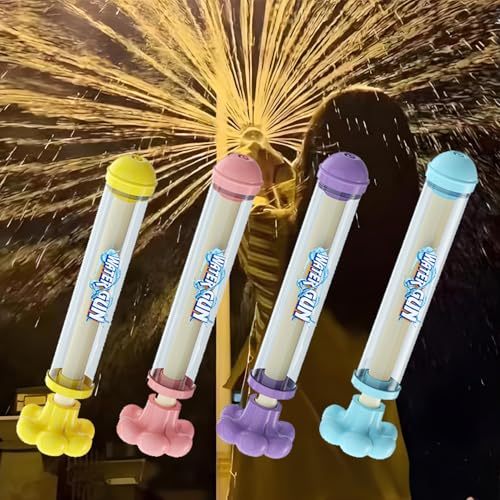 4 Stück Feuerwerks Wasserpistole Spielzeug,Feuerwerks WassersprüHspielzeug,Romantisches Feuerwerk Wasserpistole für Paare,Auszieh Spritzpistolen,Mädchen Jungen Spielzeug für Strand,Pool,Party (Bunt) 4 Stück Feuerwerks Wasserpistole Spielzeug,Feuerwerks WassersprüHspielzeug,Romantisches Feuerwerk Wasserpistole für Paare,Auszieh Spritzpistolen,Mädchen Jungen Spielzeug für Strand,Pool,Party (Bunt) von Aodejoy