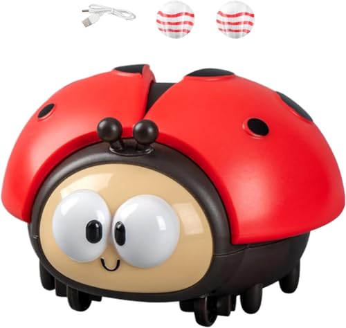 Aodejoy Marienkäfer Schwebender Ball Spielzeug,mit 2 Bällen,Niedliches Schwebendes Pusteball Sensorik Spielzeug,Spielbälle Pustemaschine für Jungen Mädchen,Geschenk für Geburtstag Weihnachten (Rot) Aodejoy Marienkäfer Schwebender Ball Spielzeug,mit 2 Bällen,Niedliches Schwebendes Pusteball Sensorik Spielzeug,Spielbälle Pustemaschine für Jungen Mädchen,Geschenk für Geburtstag Weihnachten (Rot) von Aodejoy