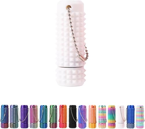 Spiky Grippie Stim Keychain,Sensorik Spielzeug,Neuheit Schmerz Stimulation Zappelphilipp Schlüsselanhänger für ADHS,Stressabbau,Fokus Angstlinderung Weihnachts Geburtstagsgeschenke-M Spiky Grippie Stim Keychain,Sensorik Spielzeug,Neuheit Schmerz Stimulation Zappelphilipp Schlüsselanhänger für ADHS,Stressabbau,Fokus Angstlinderung Weihnachts Geburtstagsgeschenke-M von Aodejoy