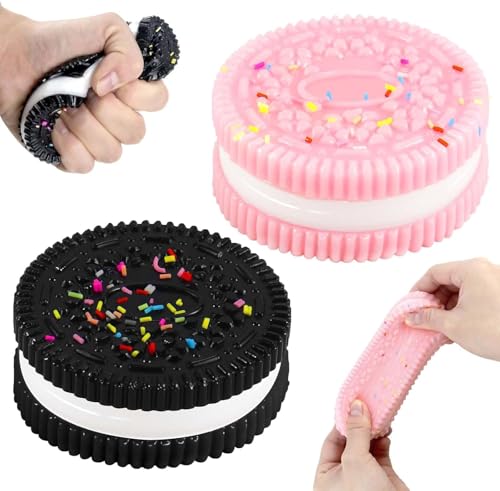 2 Stück Ultraweiches Squeeze Toy, Squishy Anti Stress Spielzeug Keks, Keks Stressabbau Spielzeug, Squishy Für Oreo, Fufu Squishy Toy Keks für Erwachsene Kinder Geburtstag Party 2 Stück Ultraweiches Squeeze Toy, Squishy Anti Stress Spielzeug Keks, Keks Stressabbau Spielzeug, Squishy Für Oreo, Fufu Squishy Toy Keks für Erwachsene Kinder Geburtstag Party von Aofonchy