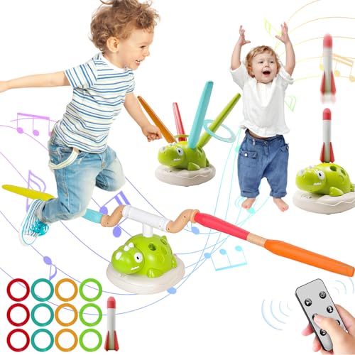 Aohcae Multifunktionales 3-in-1 Outdoor-Spielzeug für Kinder, Wurfspiel. Musikalisches Bewegungsspielzeug mit Fernbedienung und 4 Geschwindigkeiten für Kinder ab 3 Jahren. Aohcae Multifunktionales 3-in-1 Outdoor-Spielzeug für Kinder, Wurfspiel. Musikalisches Bewegungsspielzeug mit Fernbedienung und 4 Geschwindigkeiten für Kinder ab 3 Jahren. von Aohcae