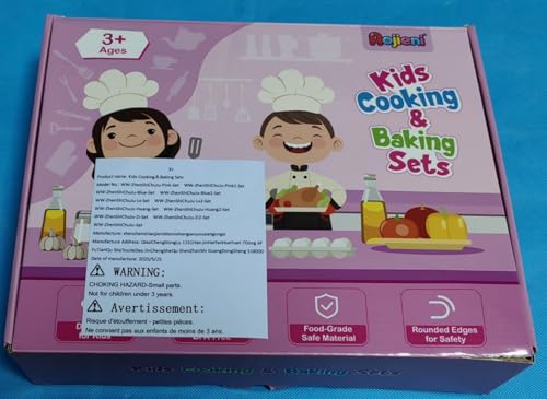 Kindermesser-Set für echtes Kochen: 48-teiliges Kinder-Küchen-Set, echtes Kochen mit Schürze und Korb, Kleinkind-Back-Küchenwerkzeug, Montessori-Spielzeug für 3+ Jahre alte Geburtstagsgeschenke Kindermesser-Set für echtes Kochen: 48-teiliges Kinder-Küchen-Set, echtes Kochen mit Schürze und Korb, Kleinkind-Back-Küchenwerkzeug, Montessori-Spielzeug für 3+ Jahre alte Geburtstagsgeschenke von Aojieni