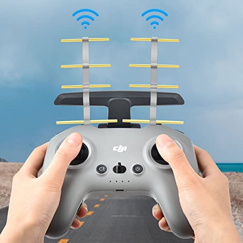 Aokicase Yagi-UDA 2.4GHz Signal Booster für DJI FPV Drohne, Signalverstärker-Funktion, für Erwachsene, Drohnen-Enthusiasten (unisex, alle Altersgruppen) von Aokicase